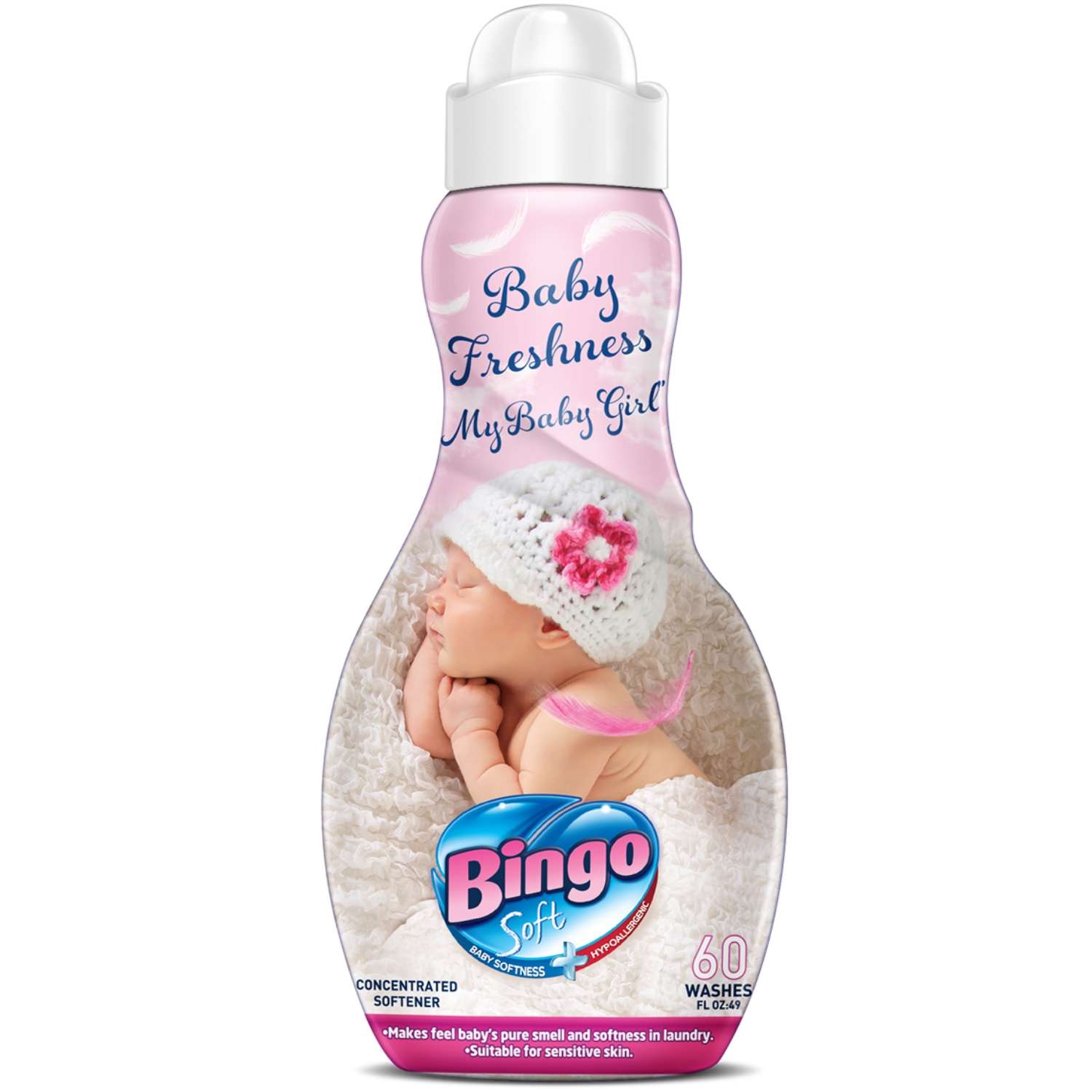 Кондиционер детский Bingo Baby girl Soft 1440мл - фото 1