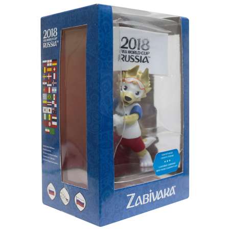 Фигурка 2018 FIFA World Cup Russia TM Zabivaka знаменосец Т11145