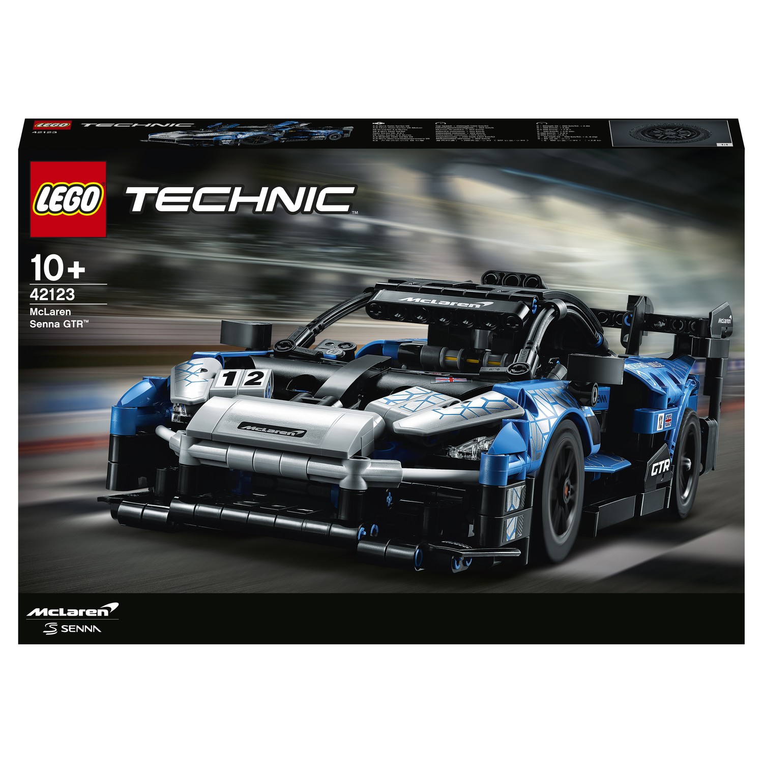 Конструктор LEGO Technic McLaren Senna GTR 42123 купить по цене 4399 ₽ в  интернет-магазине Детский мир