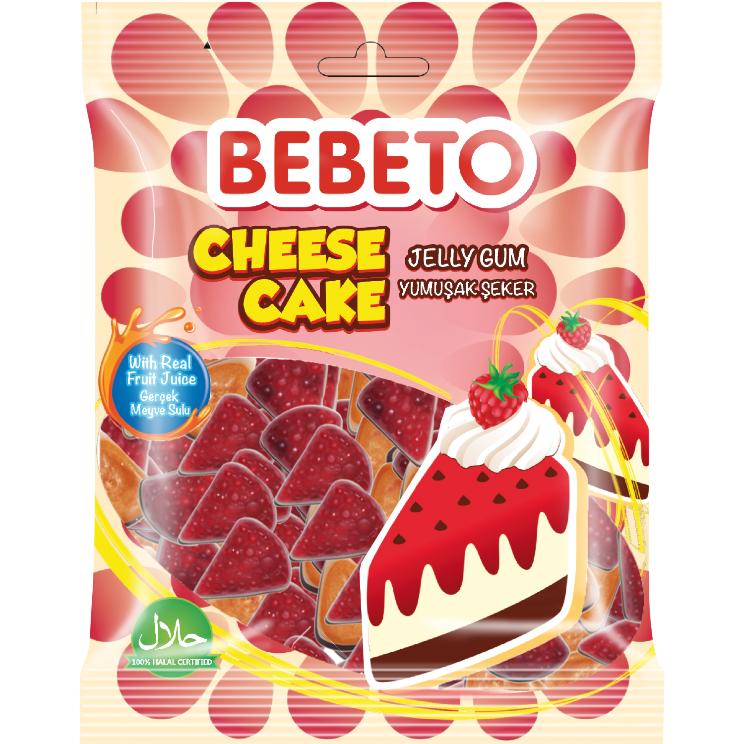 Мармелад жевательный Bebeto Cheesecake 70г - фото 1