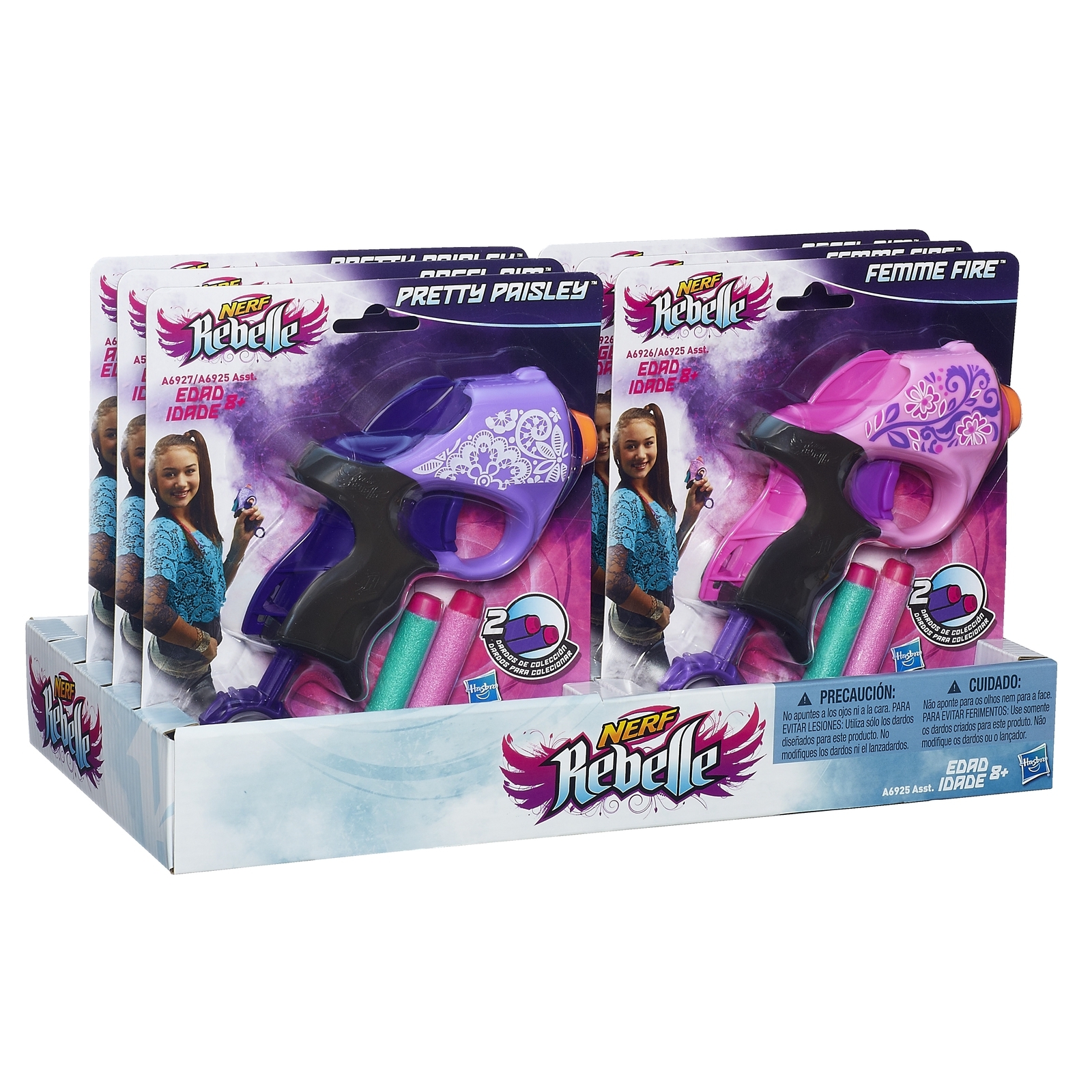 Бластер Nerf Rebelle Pretty Paisley A6925 в ассортименте - фото 18