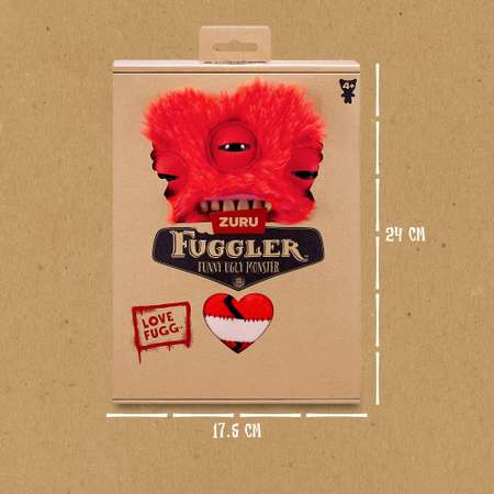 Игрушка мягкая FUGGLER Series 1 Love fugg refresh Red 15711B