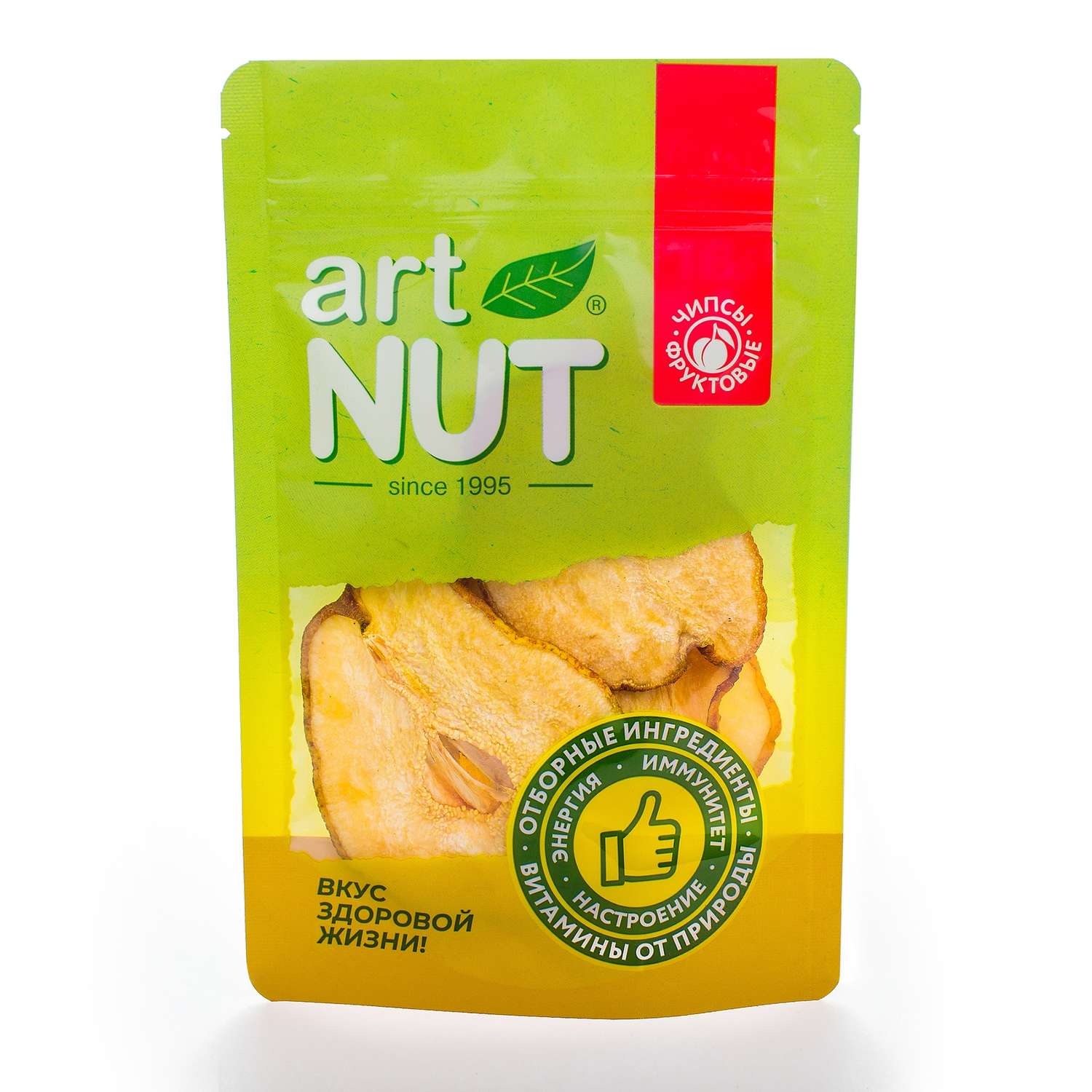 Чипсы фруктовые Artnut груша 40г - фото 1