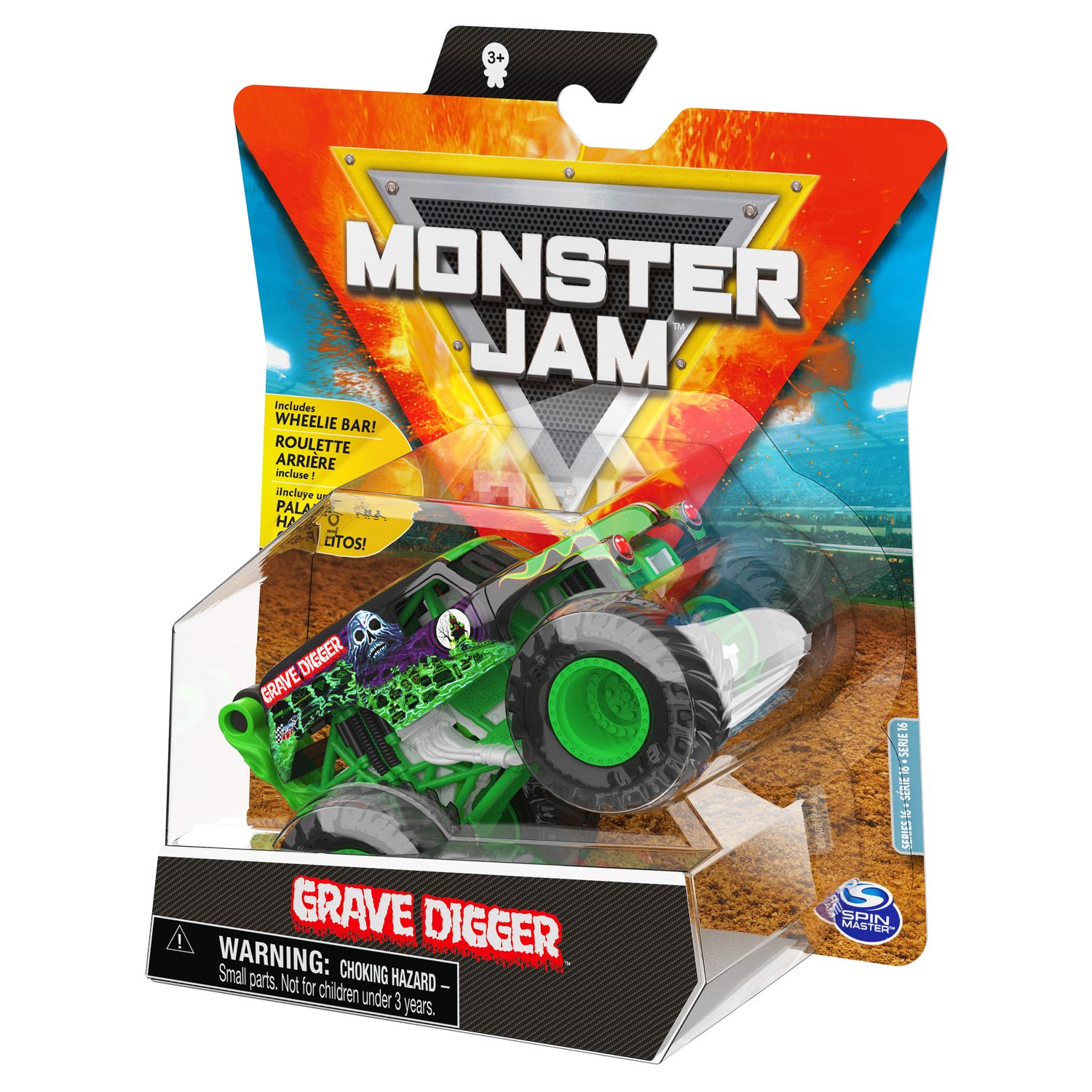 Автомобиль Monster Jam 1:64 6061163 - фото 3