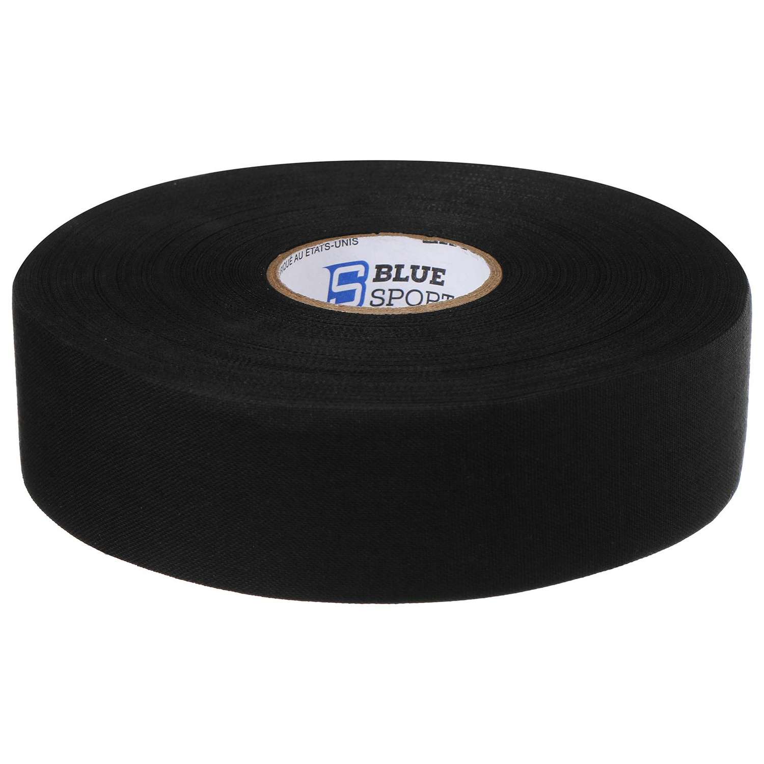 Лента хоккейная Sima-Land Blue Sport Tape Coton Black. длина 50 м. ширина 36 мм. чёрная - фото 1
