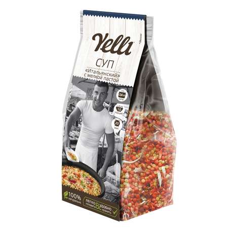Суп Yelli Итальянский с мелкой пастой 250г