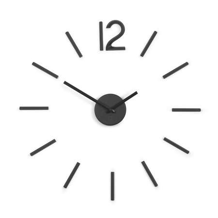 Часы настенные Umbra черные