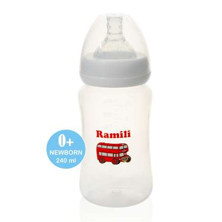 Бутылочка Ramili Противоколиковая для кормления 240ML