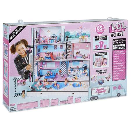 Дом для куклы L.O.L. Surprise! 3этажа 555001