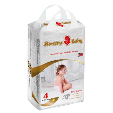 Подгузники Mommy Baby 44 шт. 4