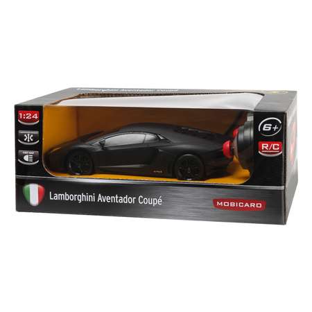 Машинка Mobicaro РУ 1:24 Lamborghini LP700 Черная YS033883-B