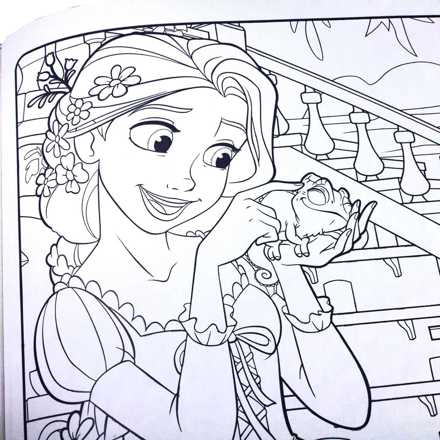 Раскраска с фломастерами Crayola Принцессы - фото 5