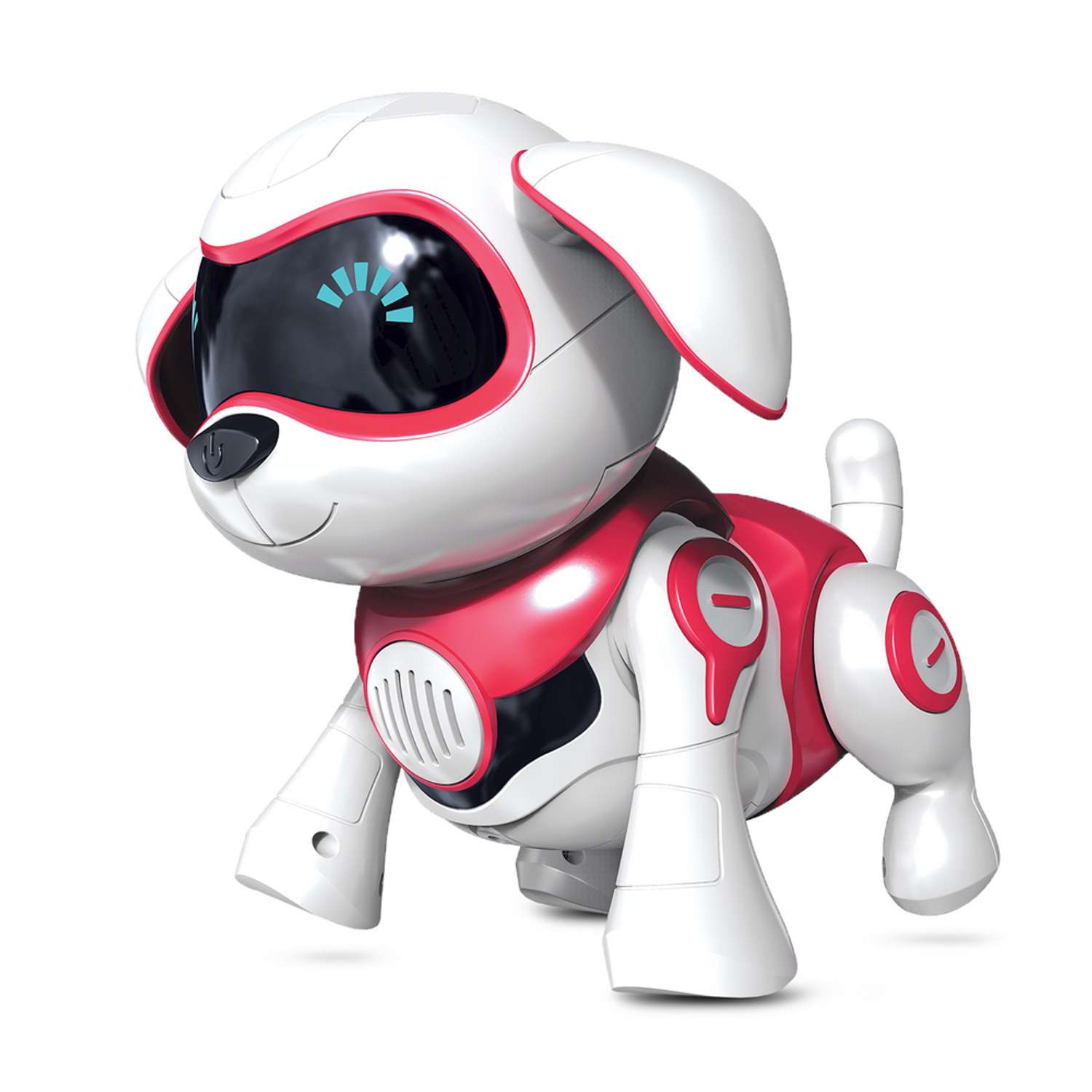 Игрушка интерактивная Mioshi Весёлый пёс розовый 17 см - фото 1