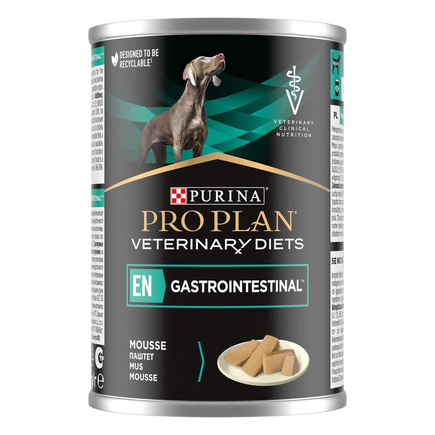 Корм для собак Purina Pro Plan Veterinary diets EN при патологии ЖКТ  консервированный 400г купить по цене 408 ₽ с доставкой в Москве и России,  отзывы, фото