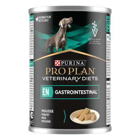 Корм для собак Purina Pro Plan Veterinary diets EN при патологии ЖКТ консервированный 400г