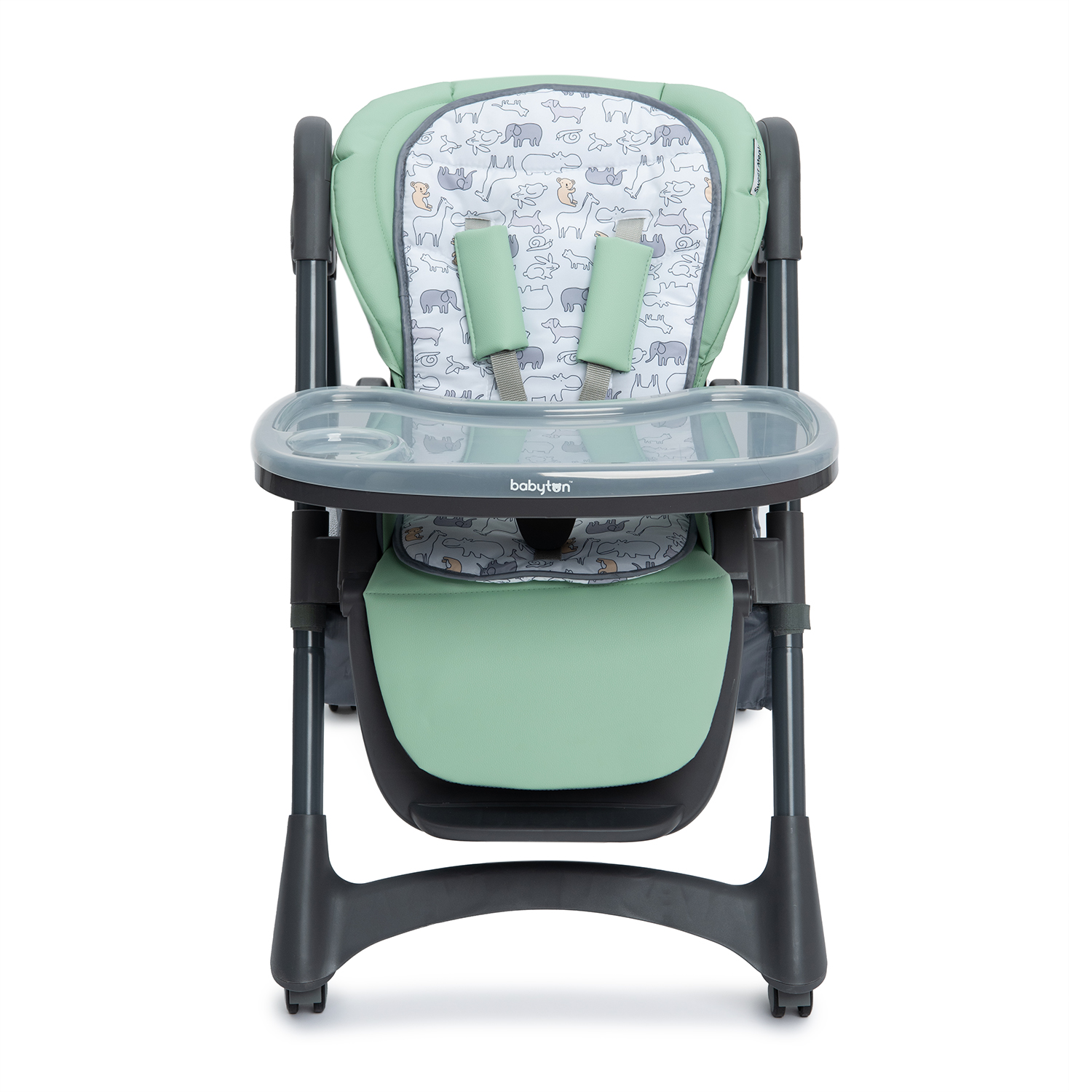 Стульчик для кормления Babyton Sweet Meals Mint классический - фото 15