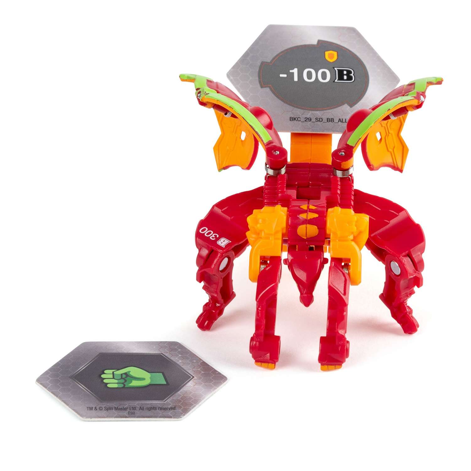 Фигурка-трансформер Bakugan Ультра Gargoyle Red 6045146/20107992 - фото 1