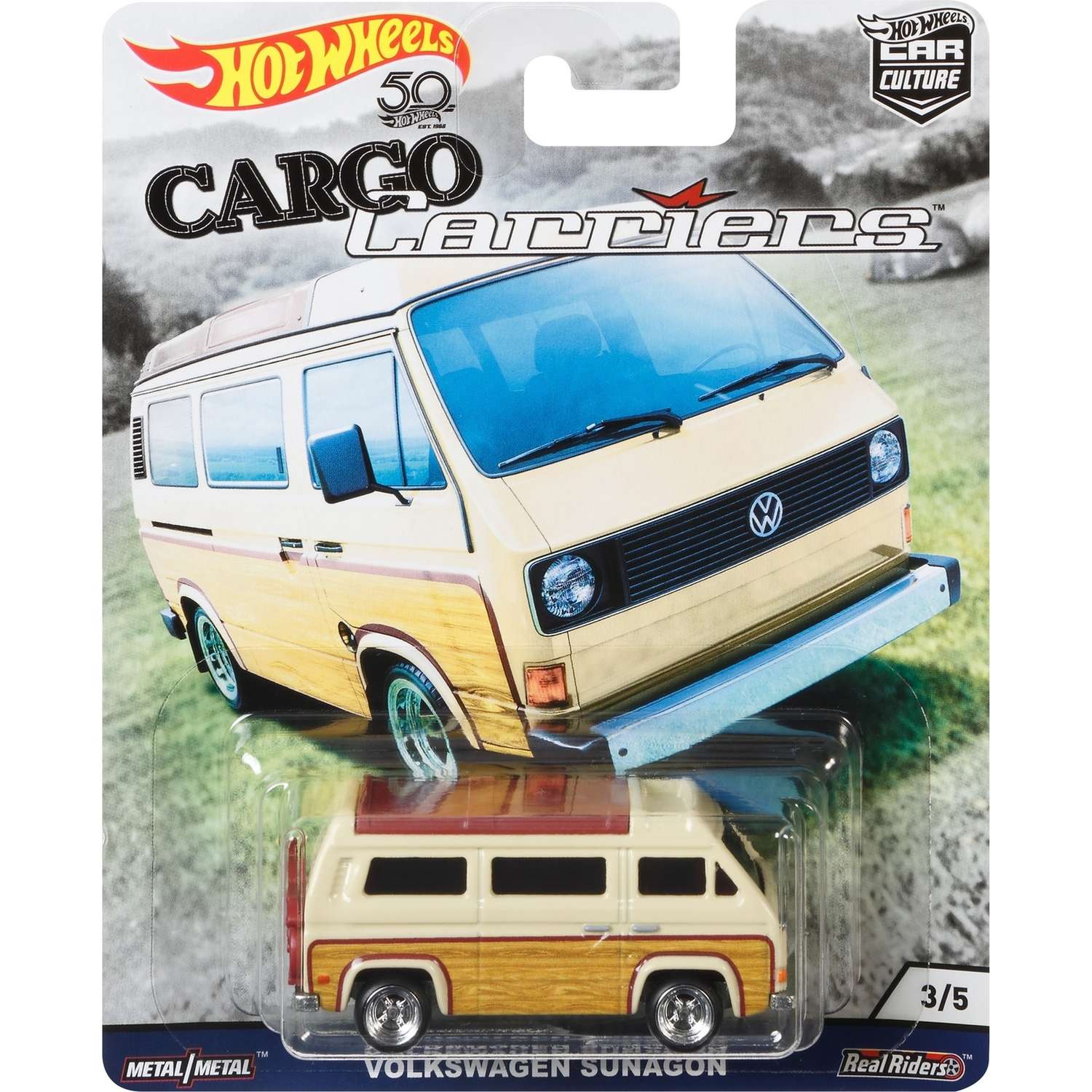 Автомобиль Hot Wheels Volkswagen 1:64 FPY86 - фото 2