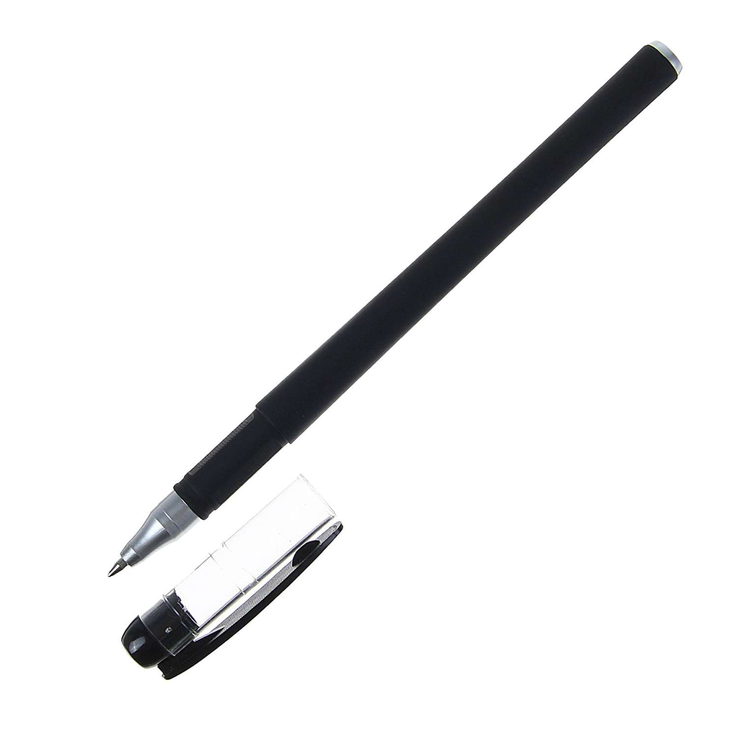 Ручка Calligrata гелевая 0.5 мм чёрная корпус матовый Softtouch - фото 1