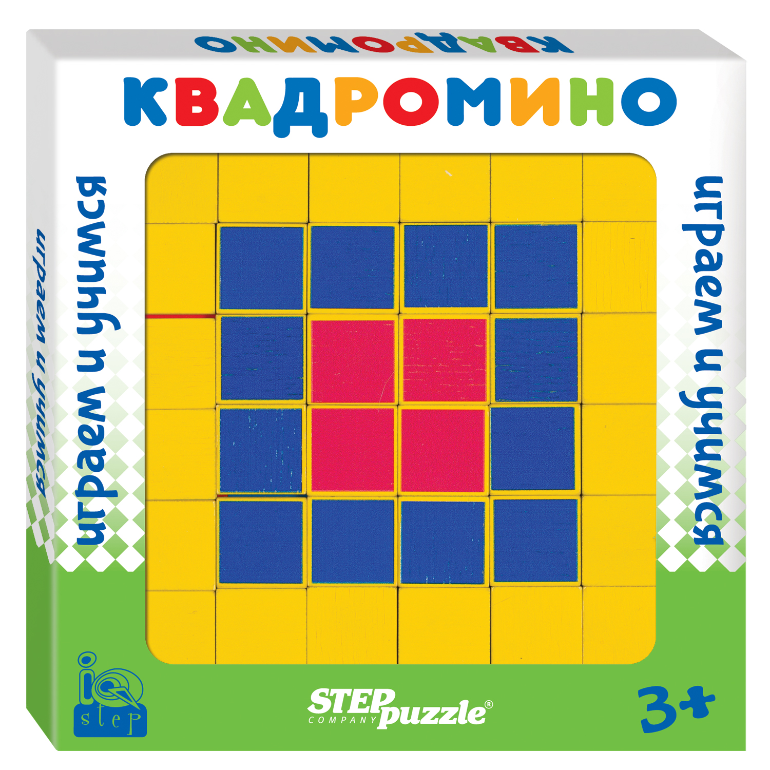 Игра развивающая Step Puzzle Квадромино IQ step 89836