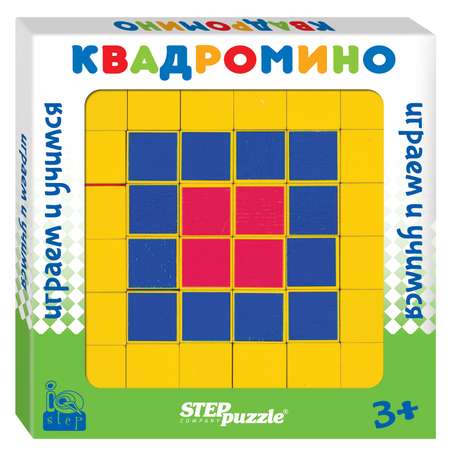 Игра развивающая Step Puzzle Квадромино IQ step 89836