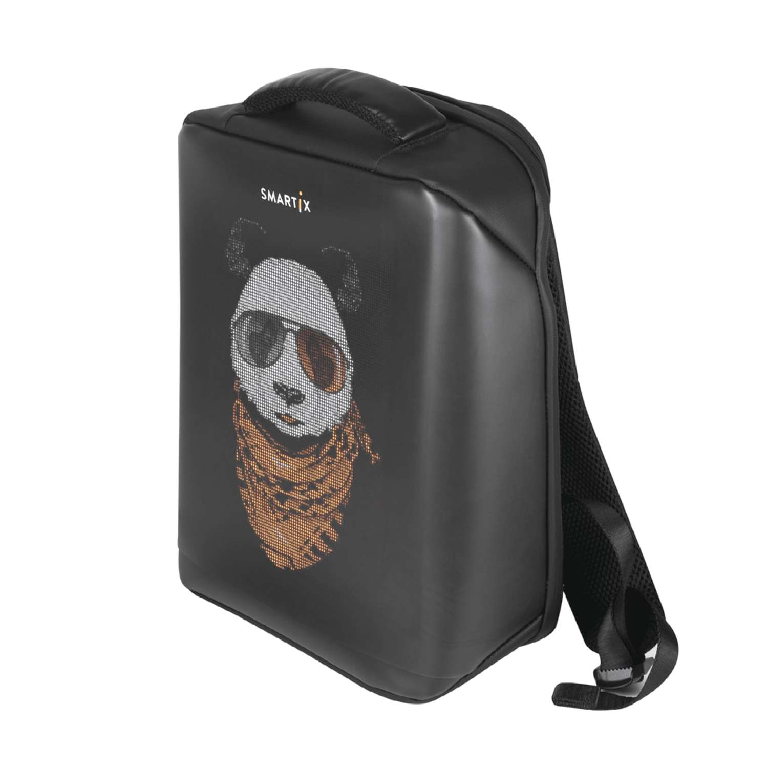 Рюкзак с экраном SMARTIX LED 5HD Черный Power Bank в комплекте - фото 2