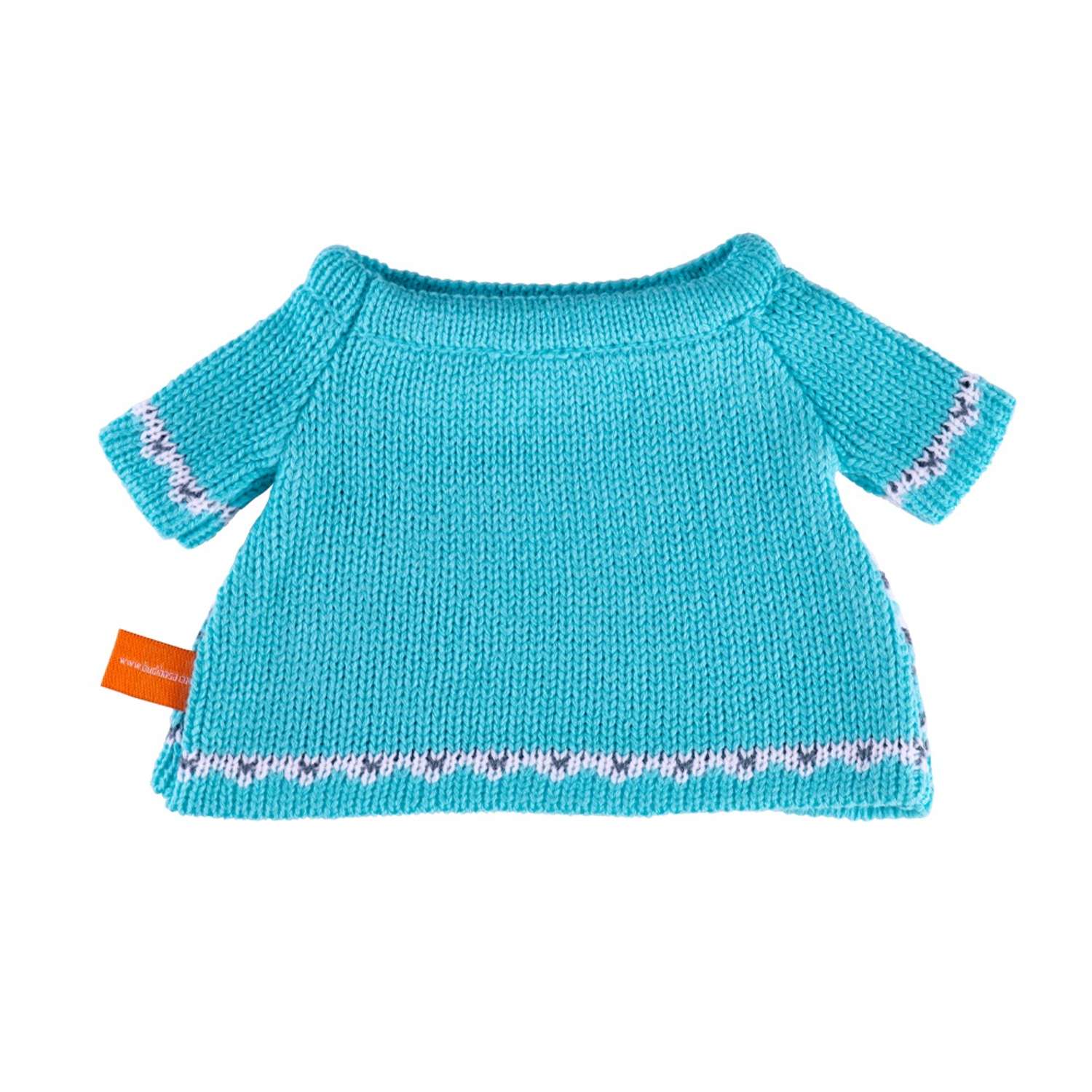 Одежда для кукол BUDI BASA Голубой вязаный свитер для Ли-Ли 27 см OLK27-033 OLK27-033 - фото 2