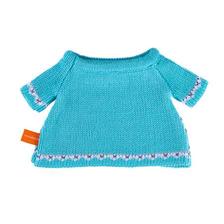 Одежда для кукол BUDI BASA Голубой вязаный свитер для Ли-Ли 27 см OLK27-033