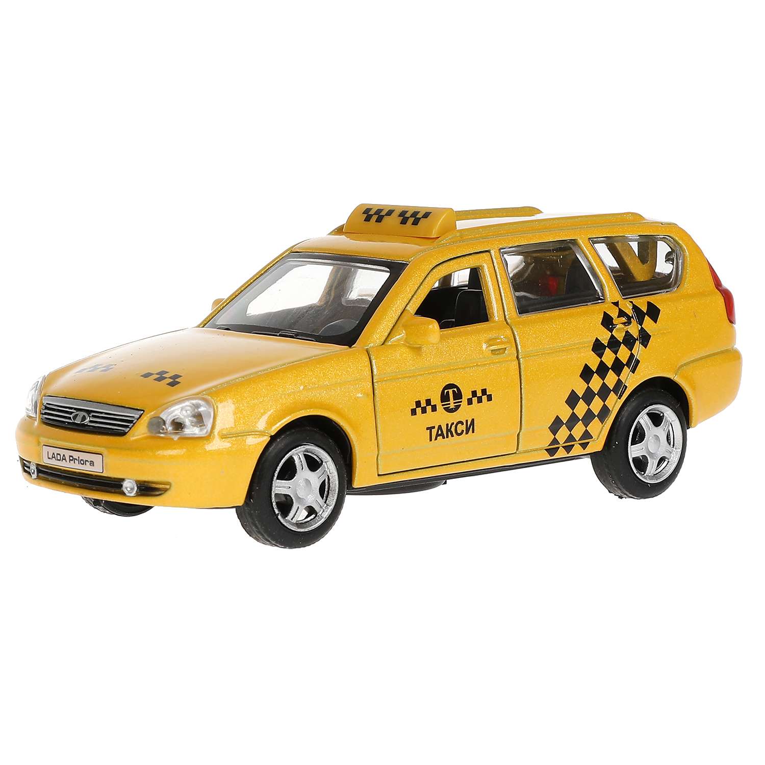 Машина Технопарк Lada Priora Такси 313464 313464 - фото 1
