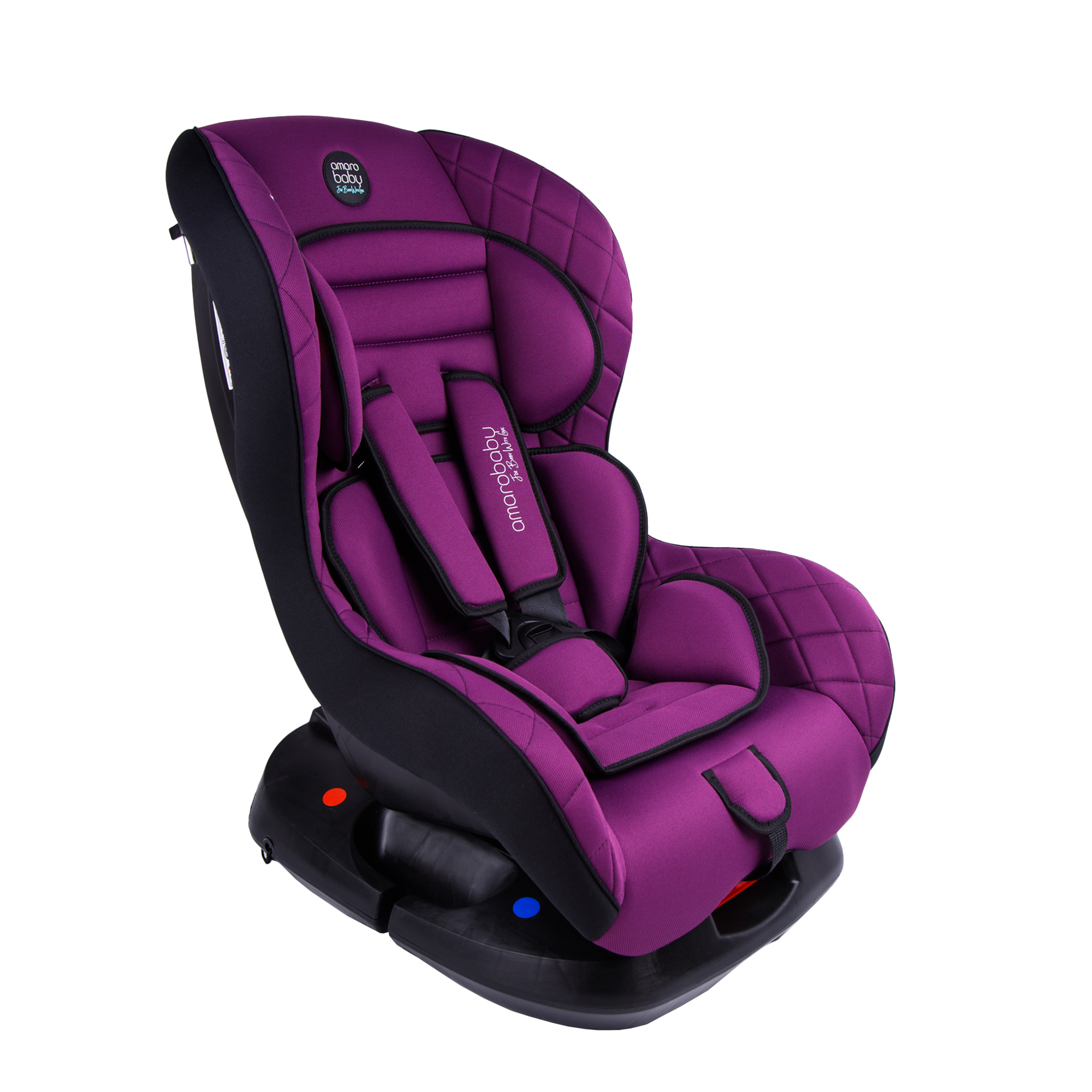 Автокресло Amarobaby Safety 0+/I Фиолетовый - фото 10