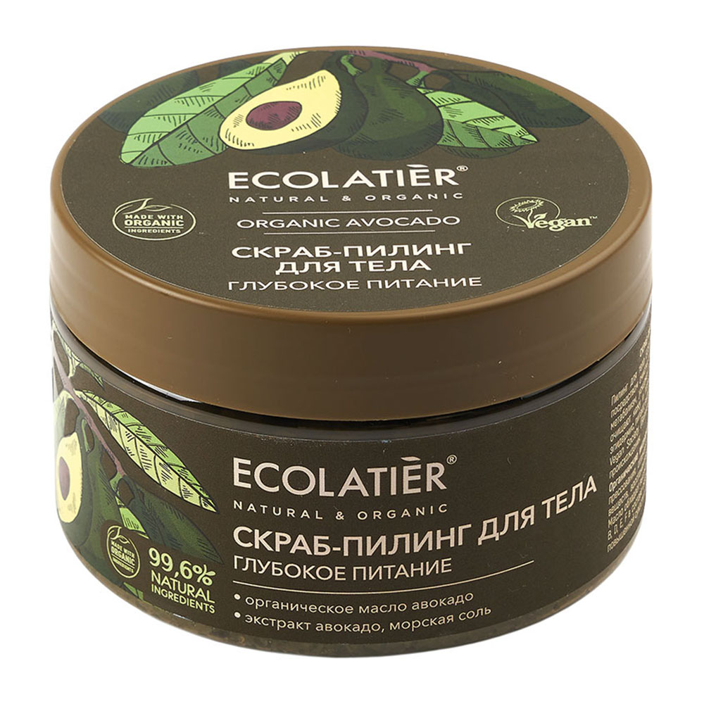 Скраб-пилинг для тела Ecolatier Глубокое питание 300 г - фото 1