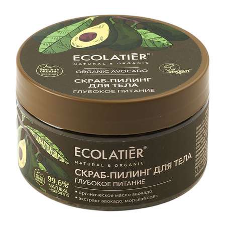 Скраб-пилинг для тела Ecolatier Глубокое питание 300 г