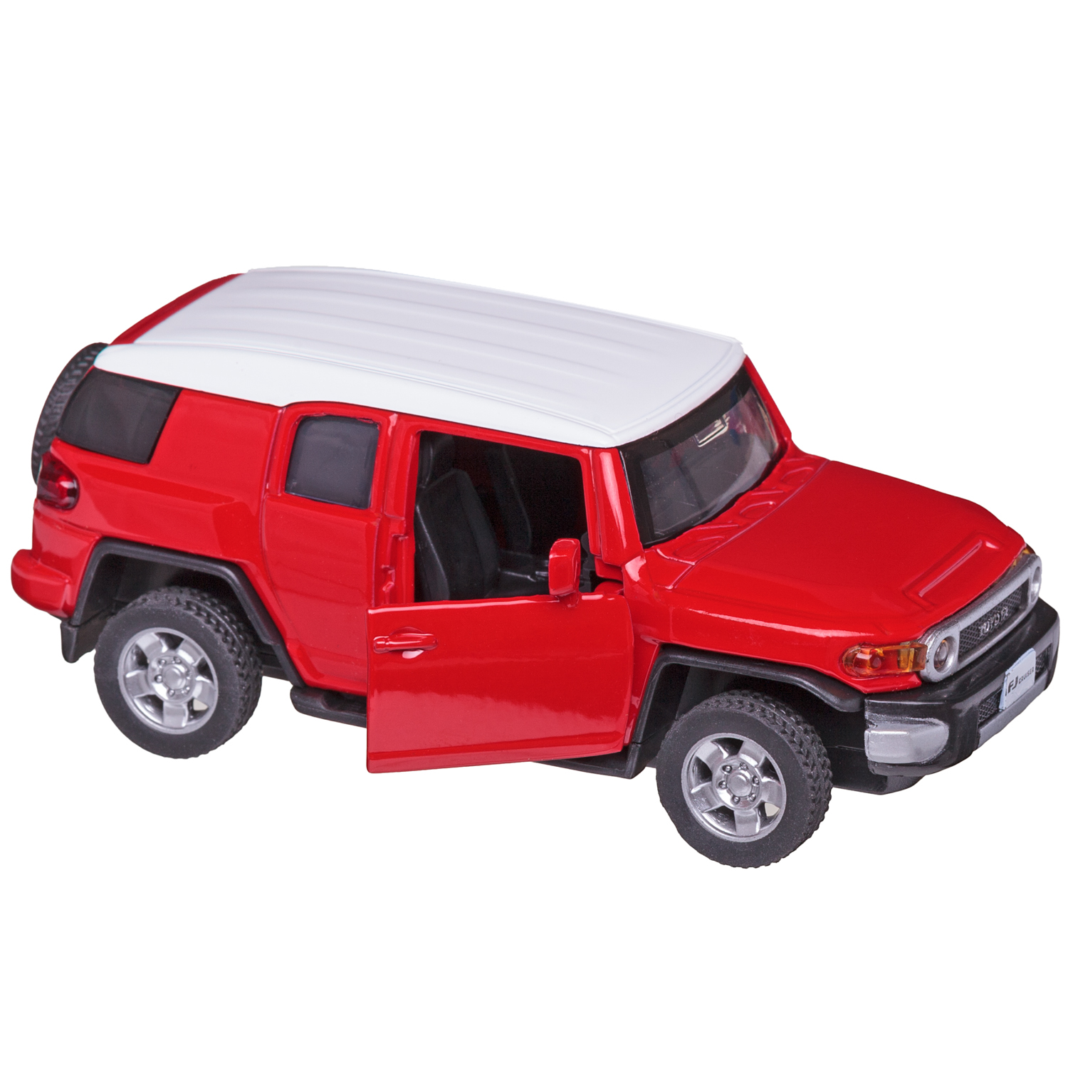 Автомобиль Abtoys Toyota MSZ 1:43 инерционный красный WE-15950R - фото 5