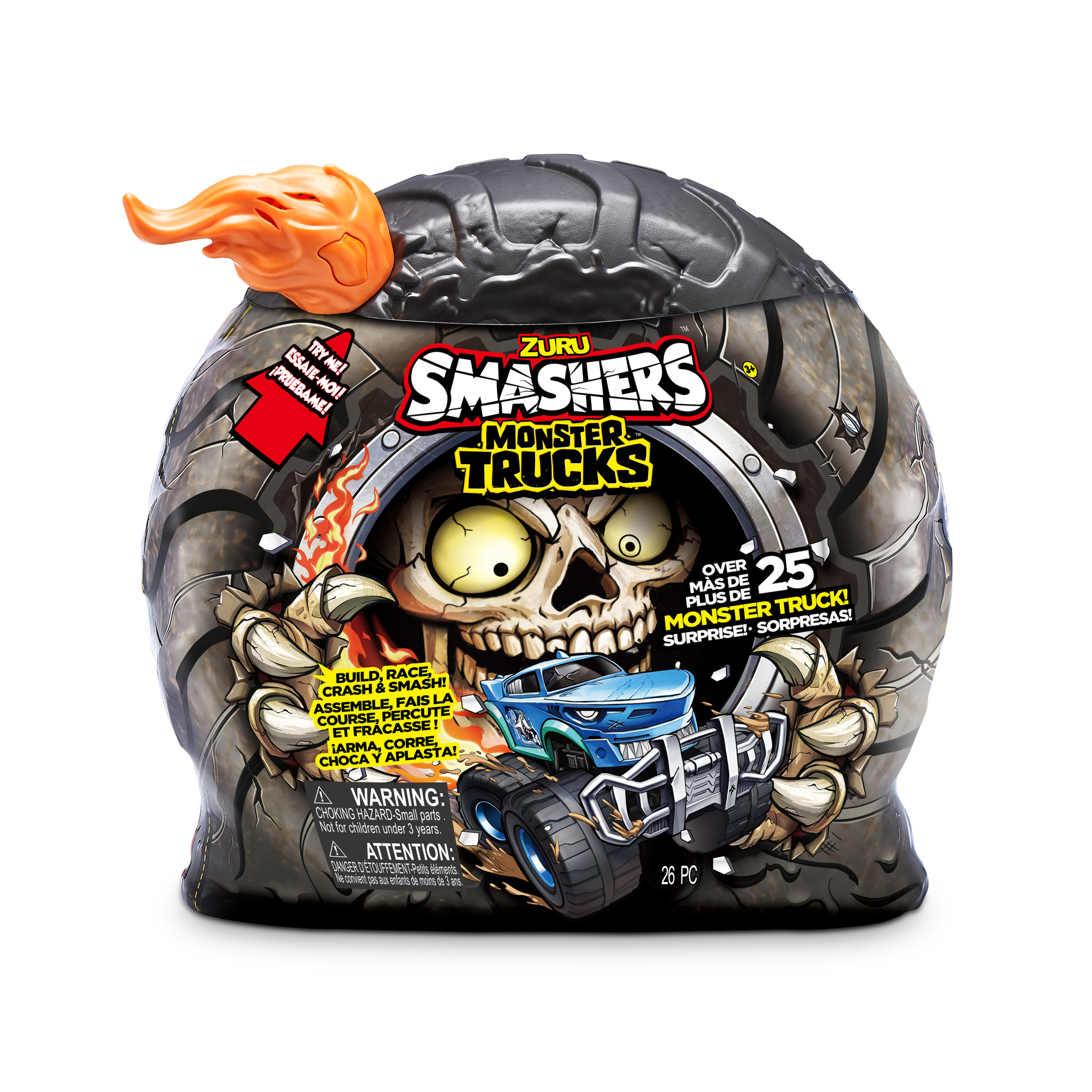 Набор игровой Smashers Monster Truck в непрозрачной упаковке (Сюрприз) 74103 74103 - фото 12