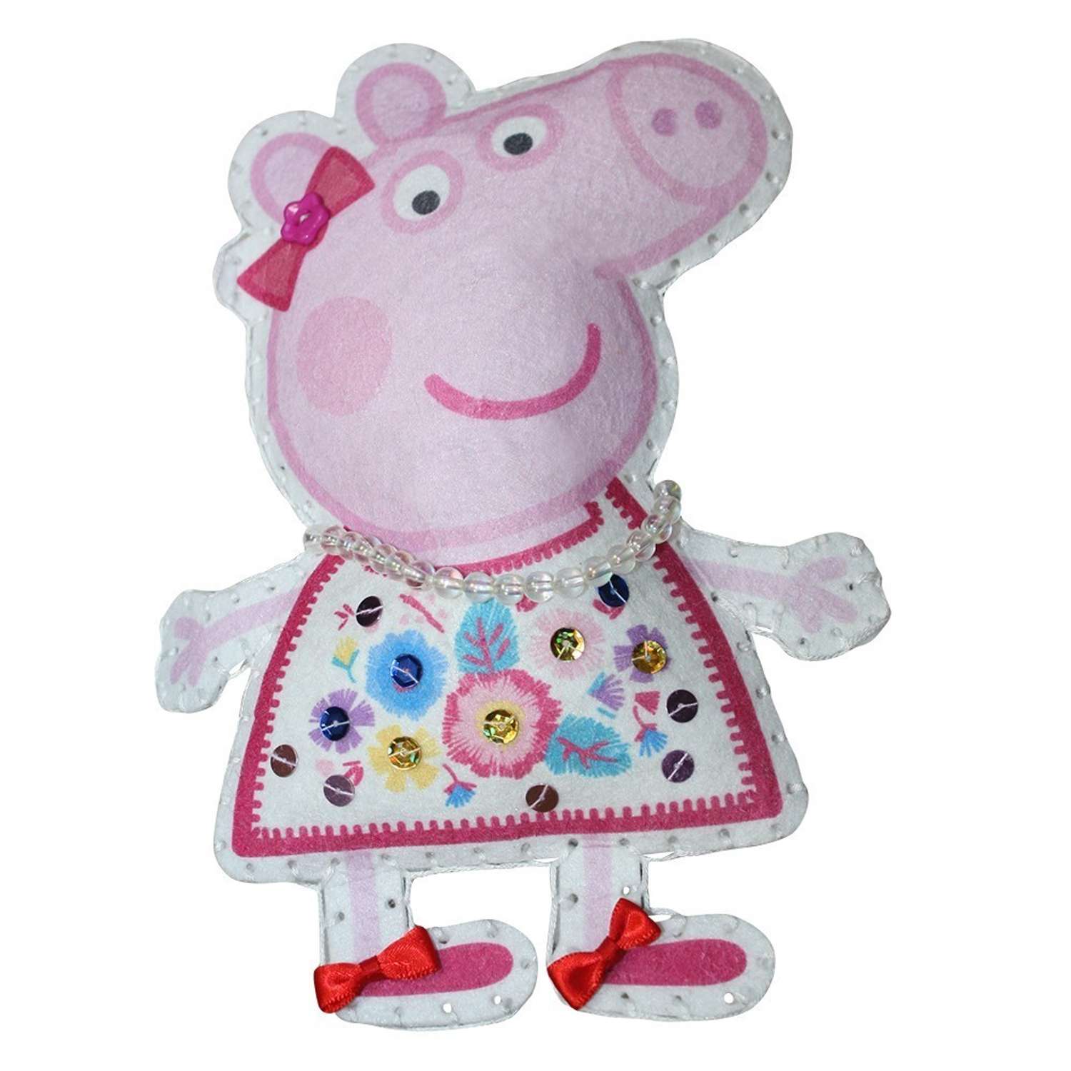 Шьем игрушку из фетра Peppa Pig ПЕППА-МОДНИЦА Peppa Pig - фото 3