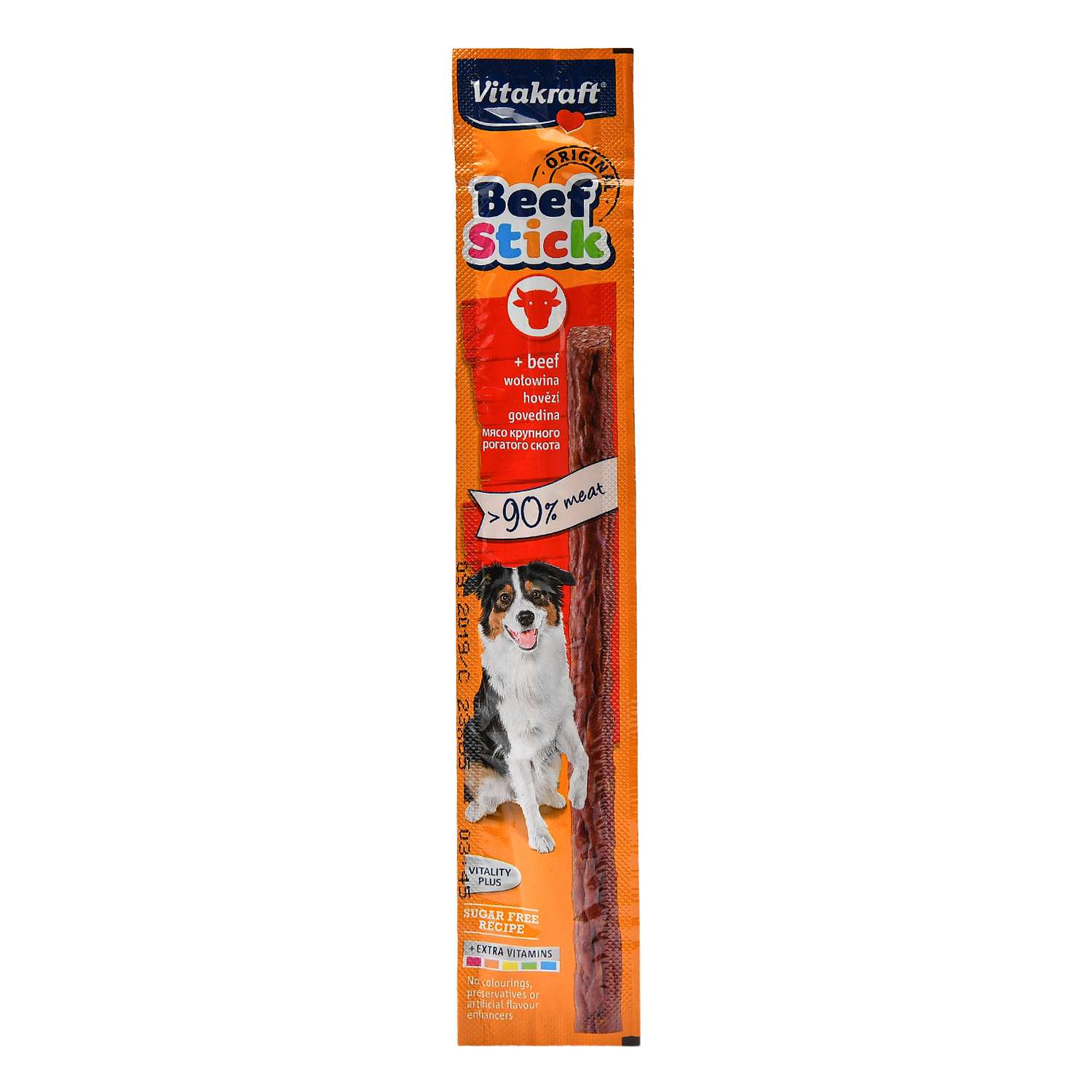 Лакомство для собак Vitakraft Beef Stick Колбаска говядина 12г 26500 - фото 1