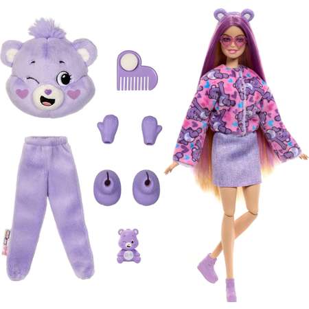 Кукла модельная Barbie Cutie Reveal Grumpy Bear