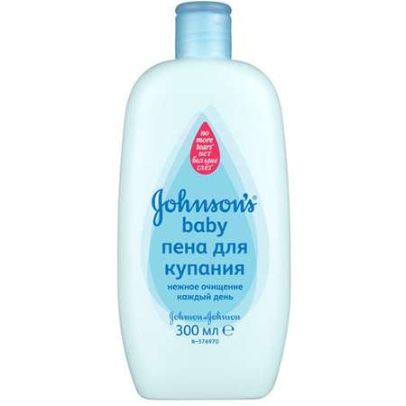 Пена для купания Johnson's 300мл 7524500