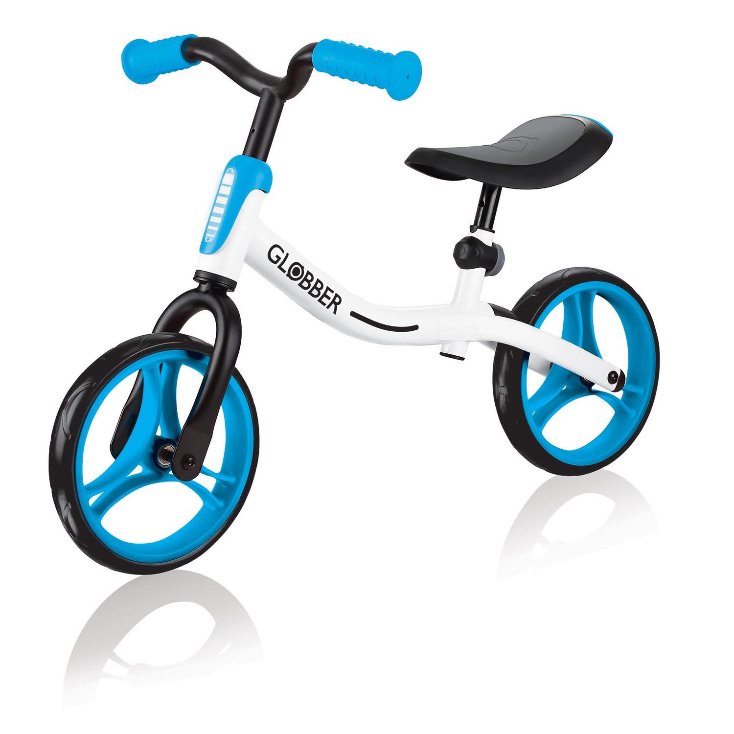 Беговел Globber Go Bike Бело-голубой 610-160 - фото 1