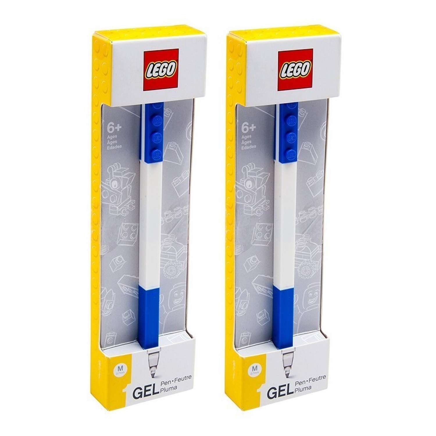 Ручка гелевая LEGO Синяя 51476 - фото 2