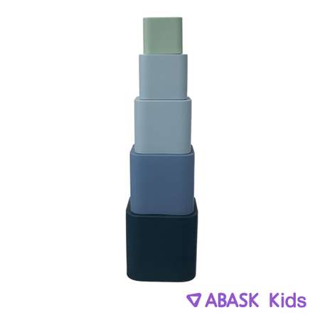 Пирамидка стаканчики ABASK BLUE