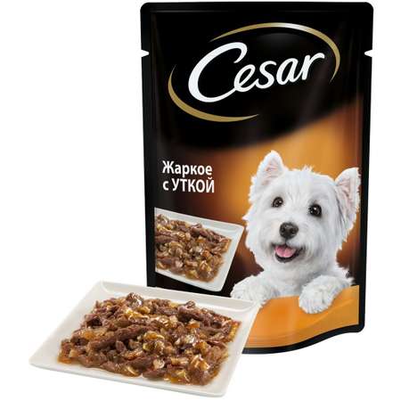 Корм для собак Cesar 100г жаркое с уткой