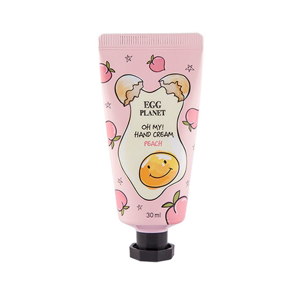 Крем для рук Egg Planet Oh my! hand cream персик 30 мл - фото 4