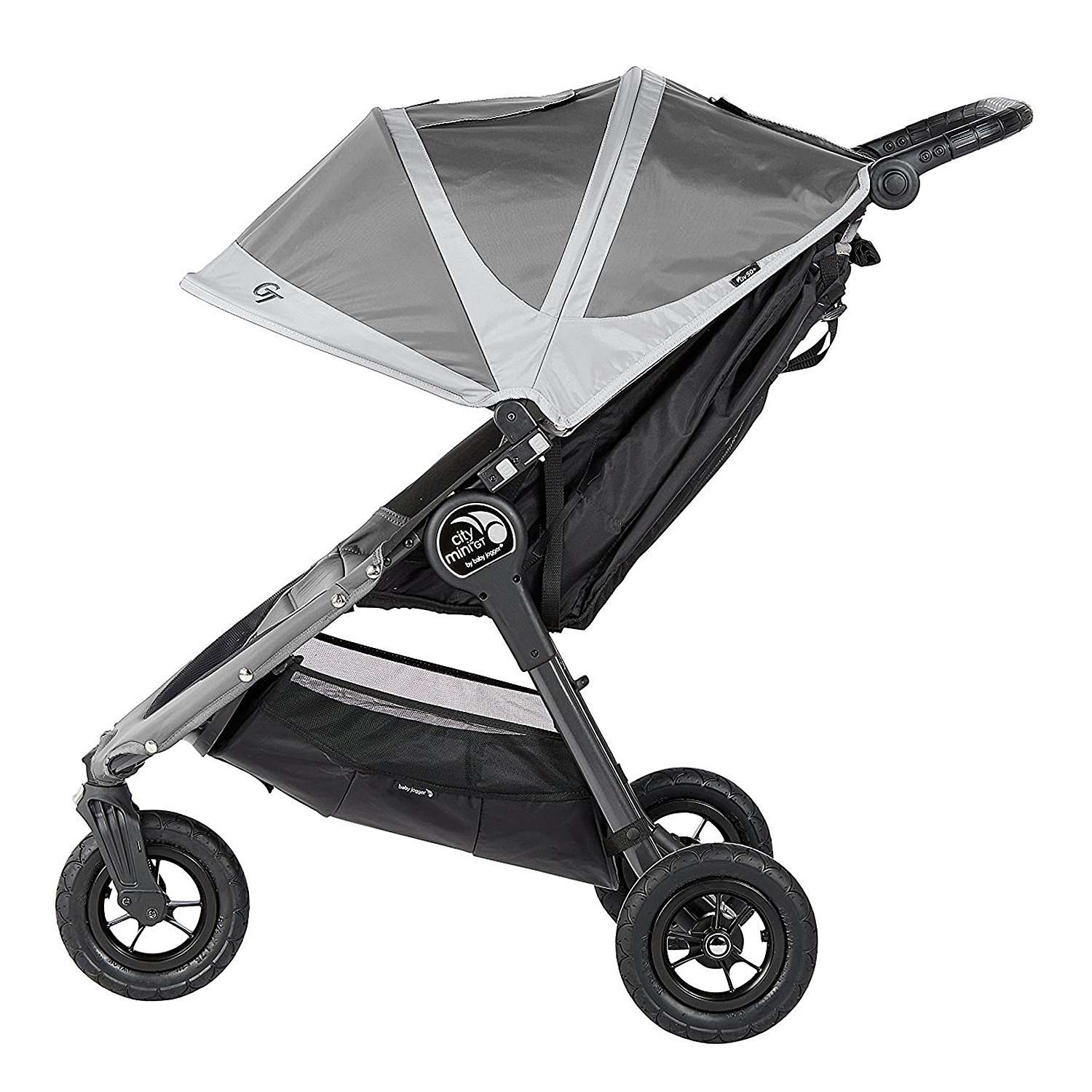 Коляска Baby Jogger City Mini GT с бампером Gray - фото 2