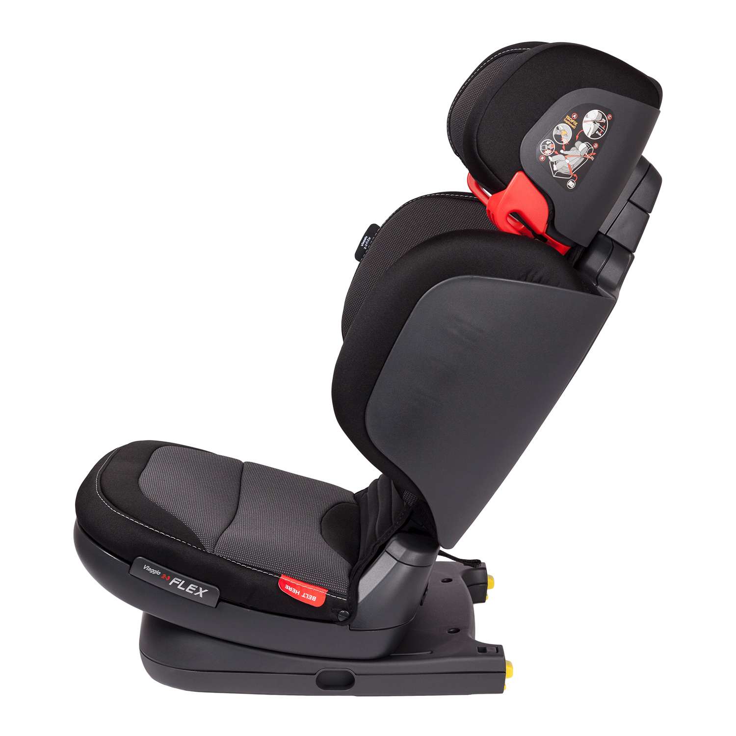 Автокресло Peg-Perego Viaggio Flex Crystal Black - фото 7