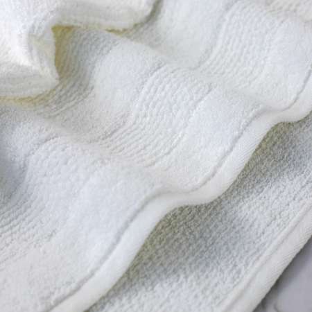 Набор полотенец Verossa Milano цвет Белый 2 предмета 70x140 см и 50x90 см