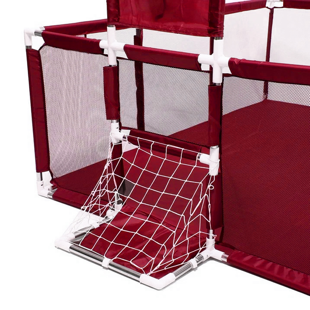 Манеж детский игровой CINLANKIDS с корзиной 180*125*62 MGI-180-RED - фото 4