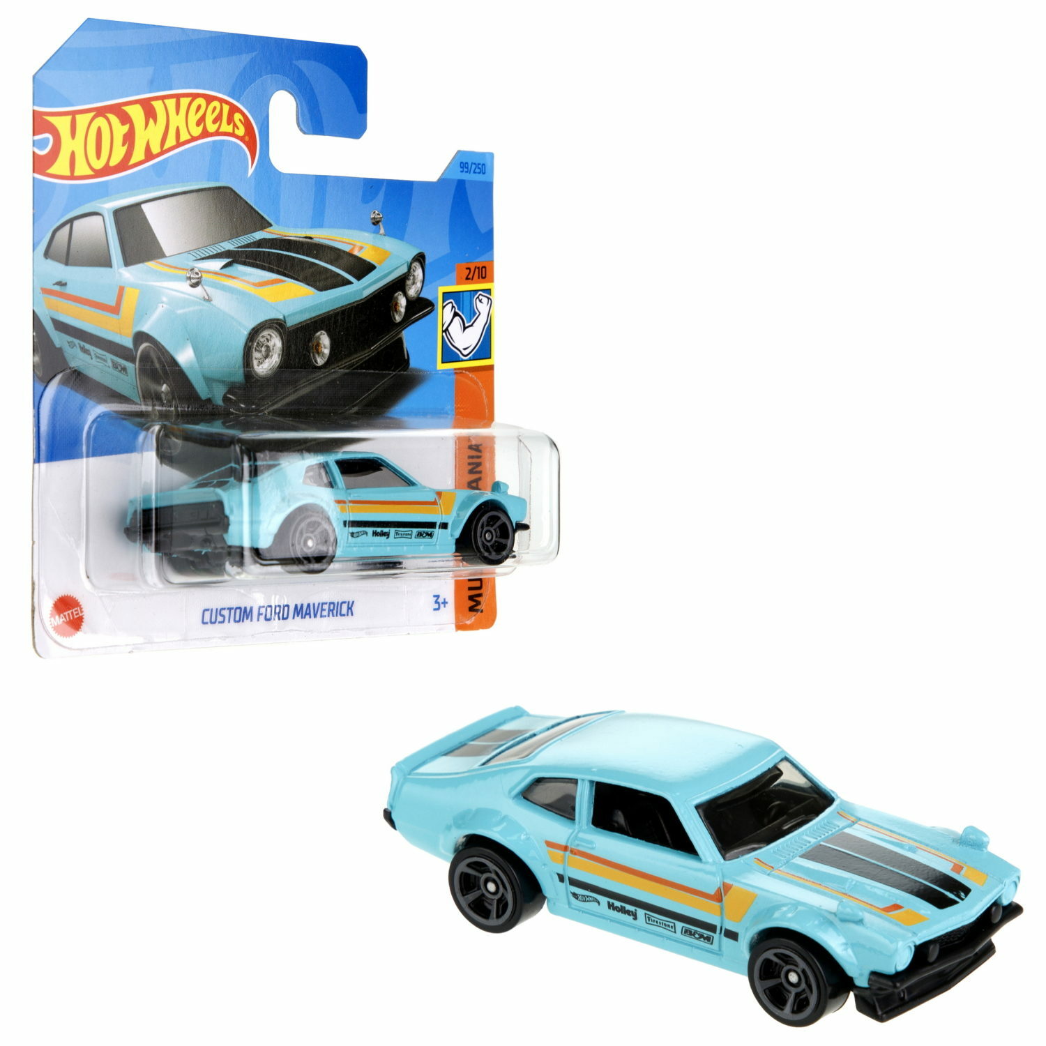 Коллекционная машинка Hot Wheels Custom Ford Maverick купить по цене 506 ₽ в интернет-магазине Детский мир