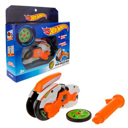 Игровой набор Hot Wheels Spin Racer Рыжий Ягуар игрушечный мотоцикл с колесом-гироскопом