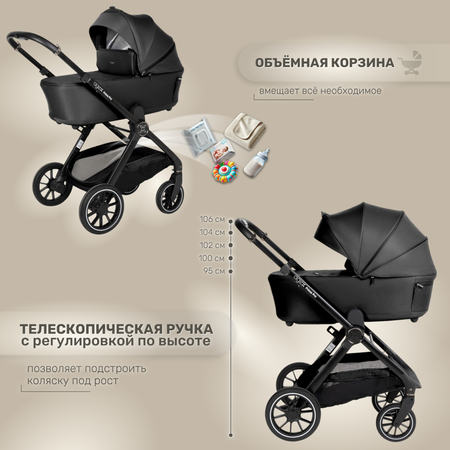 Коляска 2 в 1 agex Agex Prima Pro